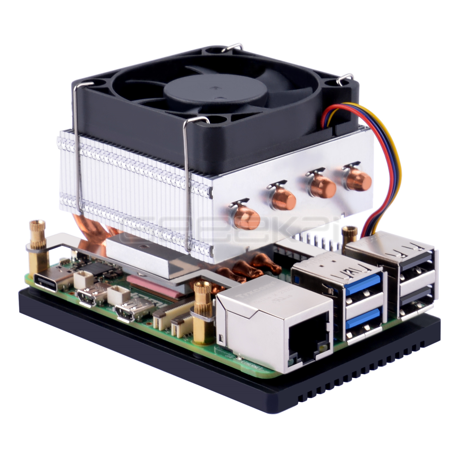 Geeekpi Low-Profile Plus CPU C - Argon One V3 M.2 Nvme Case recension och pris